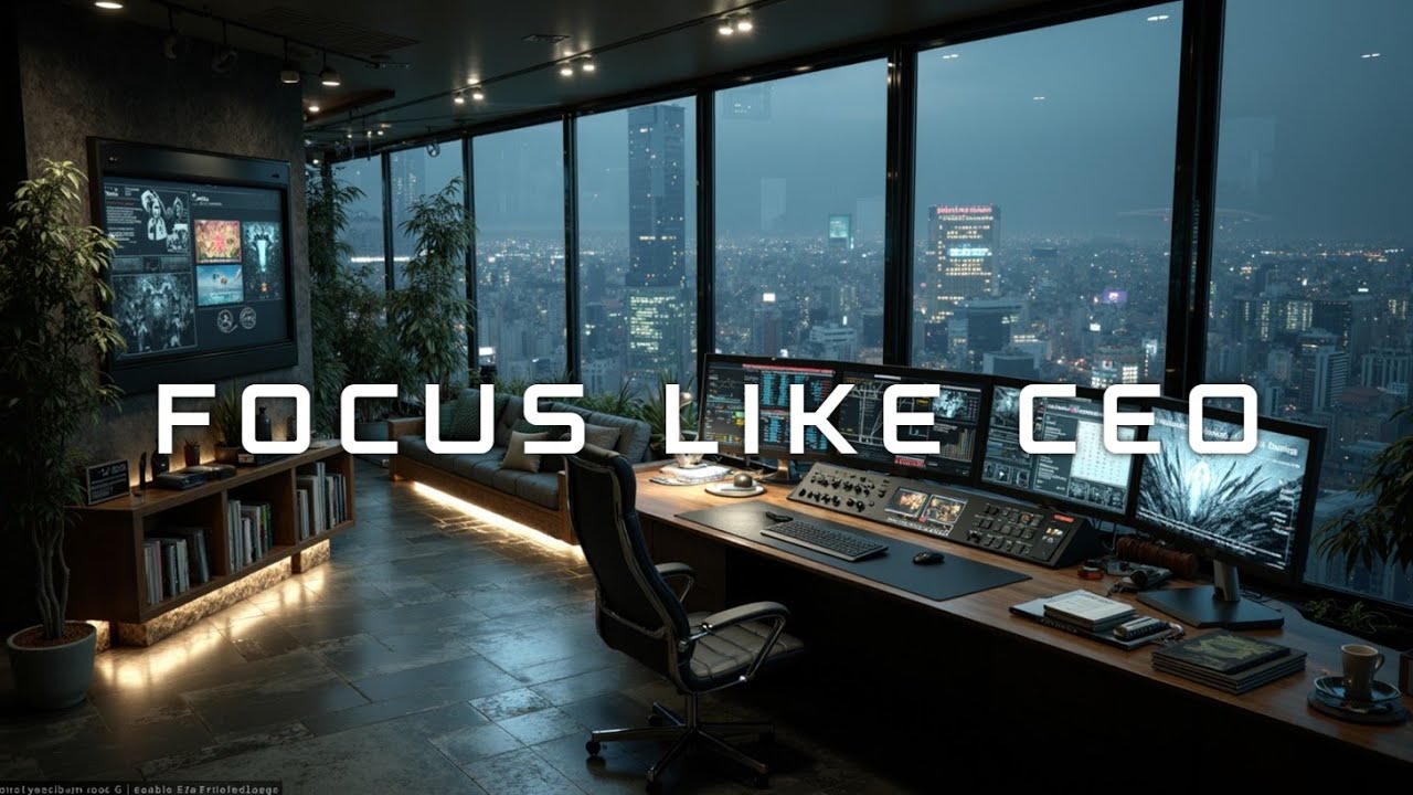 Focus Like a CEO ~ Work Focus Amplified by Deep Work Music