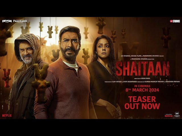 Shaitaan Teaser | Ajay Devgn, R Madhavan, Jyotika | Jio Studios, Devgn Films, Panorama Studios