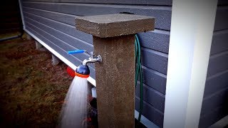 : Garden tap. Garden water column / Sodo kranas