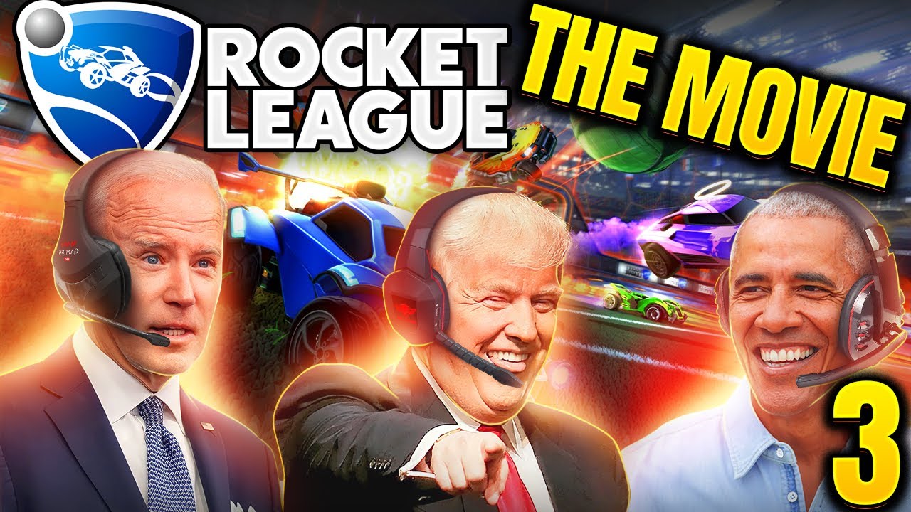US Presidents Play Rocket League The MOVIE 3