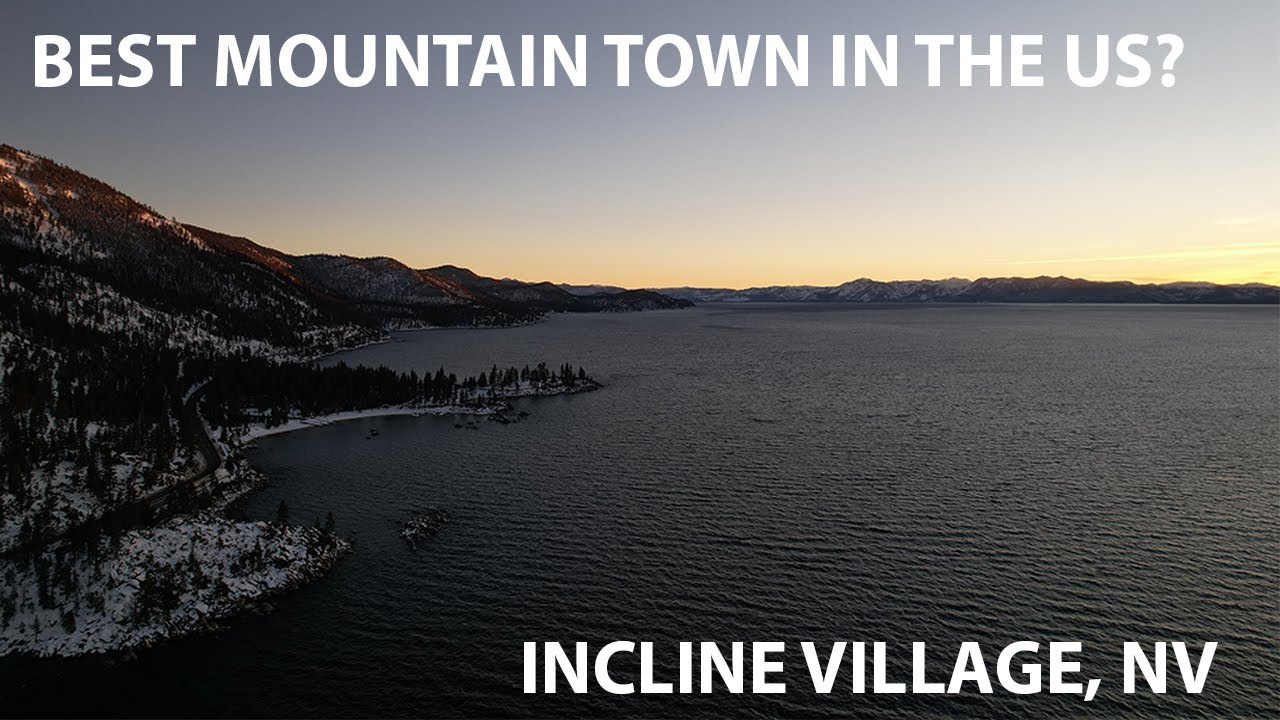 INCLINE VILLAGE/NORTH LAKE TAHOE WINTER DRONE FOOTAGE YouTube