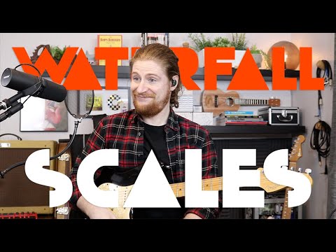 Guitar lesson: Waterfall Scales