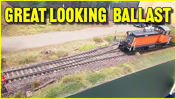 Beginner guide to ballasting model railroad switches with amazing results!