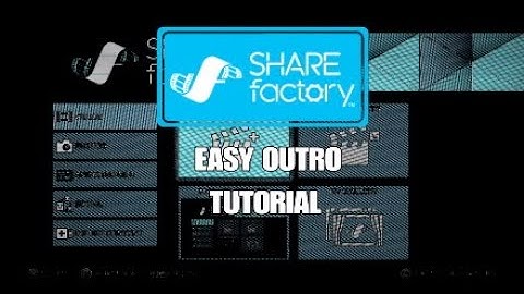 Share Factory Tutorial: How to make an outro - Easy!