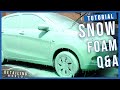 What Is Snow Foam, Why Use It & How To Apply It