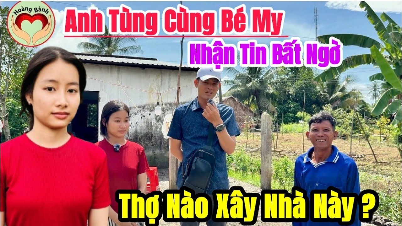 Anh Tùng cùng bé My nhận được tin này quá vui mừng 