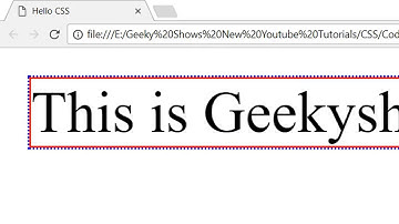 Outline in CSS (Hindi)