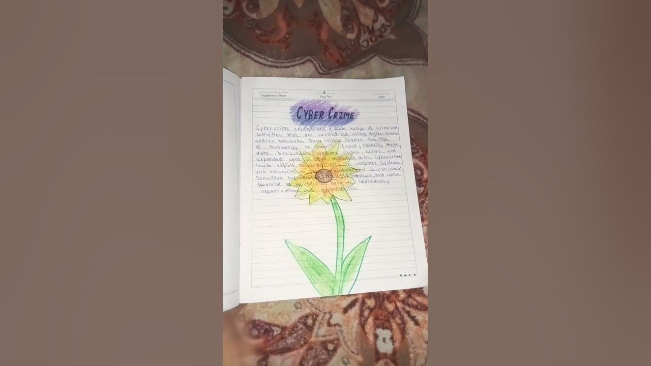 How to make beautiful computer practical file decoration - YouTube