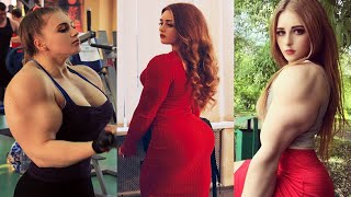 لاعبة كمال الأجسام جوليا فينز تجمع بين القوة والجمال Julia Vins Training