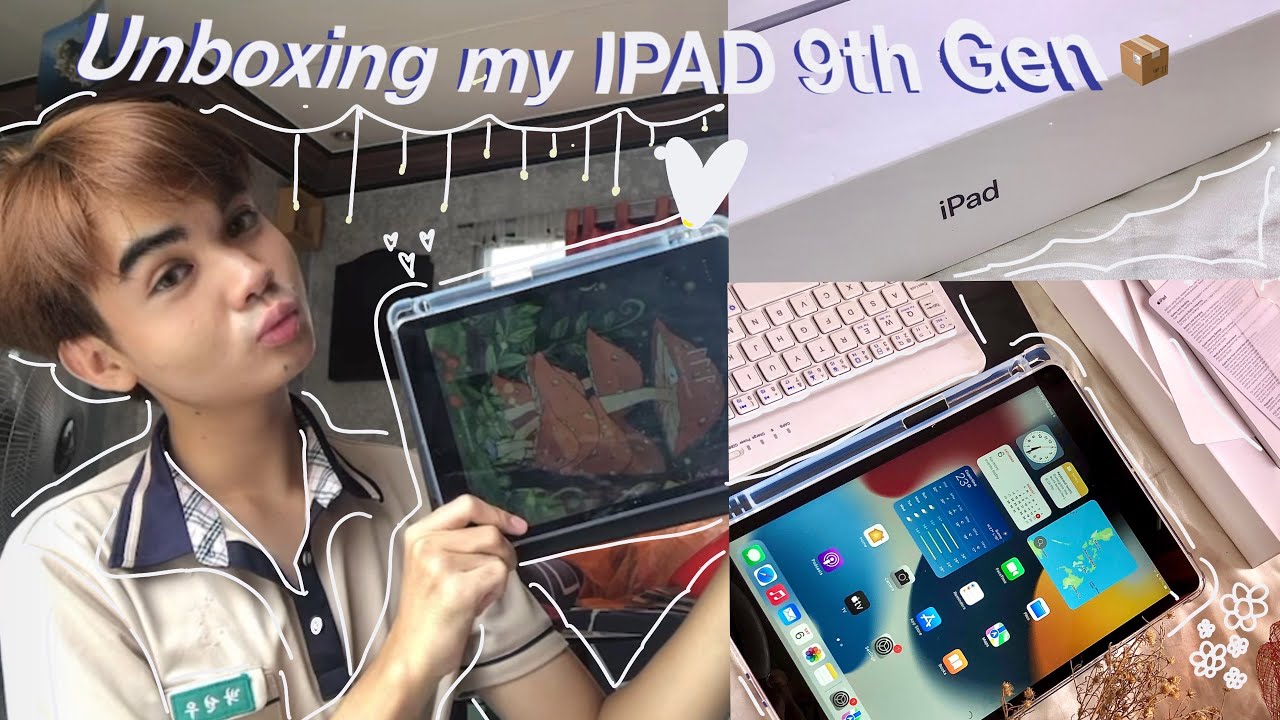 Unboxing Ipad 9th Generation in 2022 | 64 GB Space Gray + accessories! | Philippines