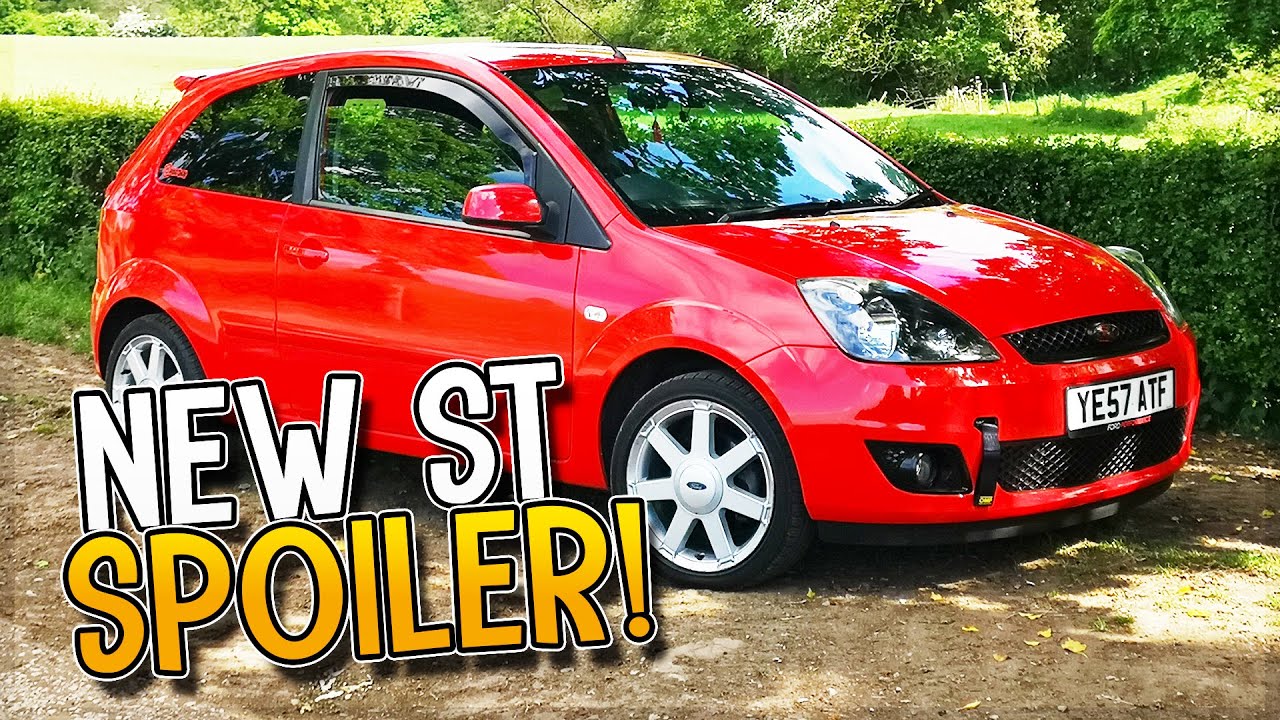 Installing My St Spoiler And Spraying Grills Youtube