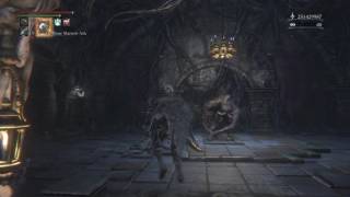 Bloodborne - Fun with NPCs: Beast-Possessed Soul Absolutely WRECKS NPC Keeper
