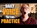 A daily voice acting practice for all