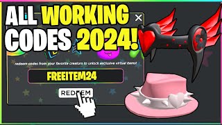 *NEW* ALL WORKING CODES FOR UGC LIMITED IN 2024 FEBRUARY! ROBLOX UGC LIMITED CODES