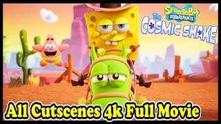 SpongeBob SquarePants The Cosmic Shake All Cutscenes in 4K (Full Movie)