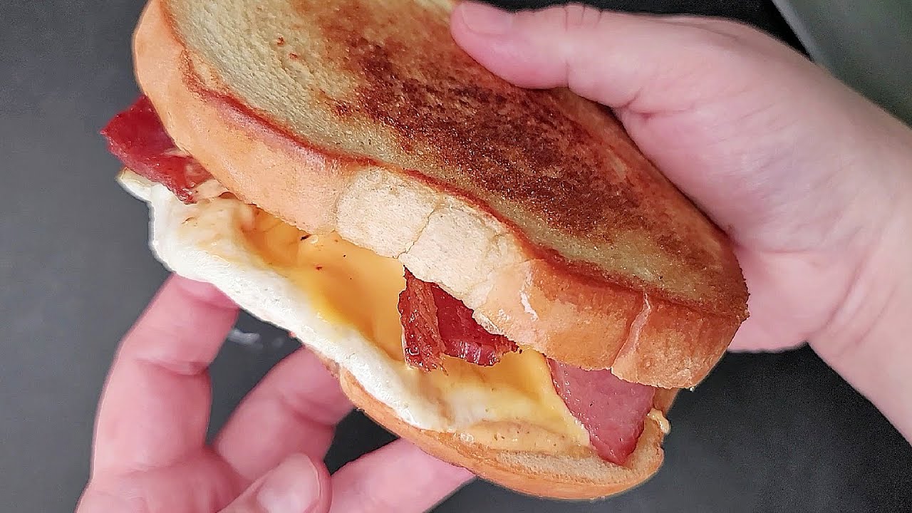 Best Breakfast Sandwich Recipe - How To Make A Bacon, Egg and Cheese