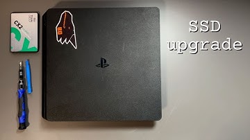 Installing a new hard drive in a PS4 Slim