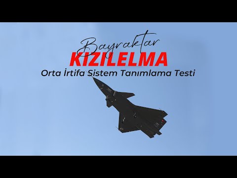 BAYRAKTAR KIZILELMA ORTA İRTİFA SİSTEM TANIMLAMA TESTİ