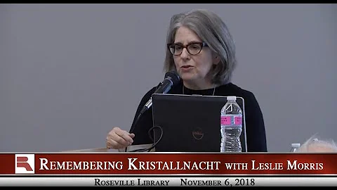 Remembering Kristallnacht with Leslie Morris