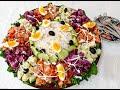 Salade Niçoise سلطة نيسواز مغذية و غنية للضيوف و المناسبات بمكونات اقتصادية 