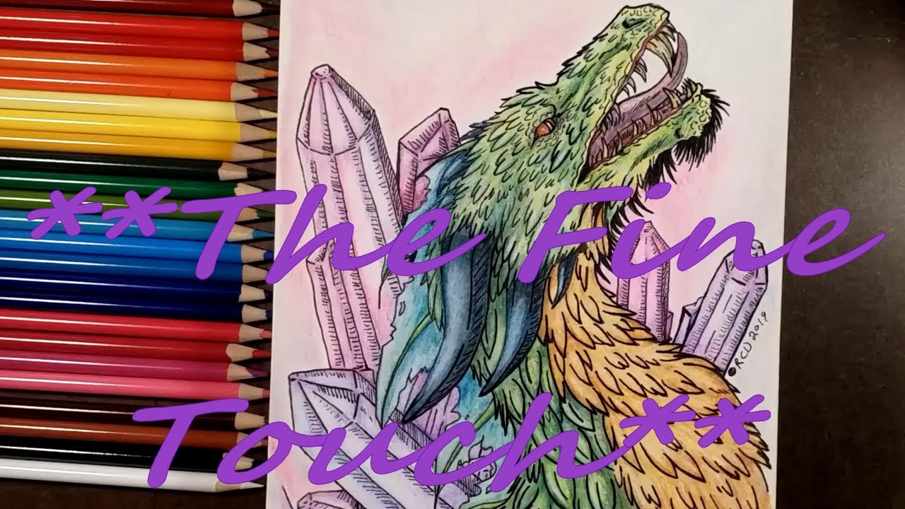 **The Fine Touch Watercolor Pencils Review** YouTube
