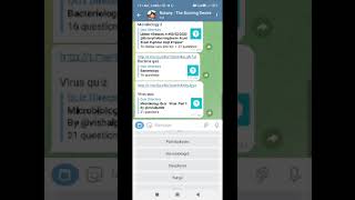 Telegram bot for Quiz | How to Use bot feature in Telegram| @Botanytheburningdesirebot screenshot 4