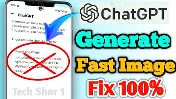 How to Fix ChatGPT Processing Image Lots of People are Creating Images Right Now Problem Solve 100%
