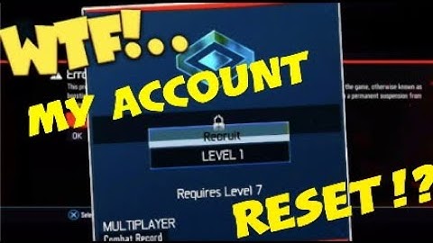 HACKER RESETTING ACCOUNTS ON BO4!!!