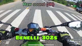 BENELLI 302s RAW Sound [4k] | Akrapovic Exhaust Sound |