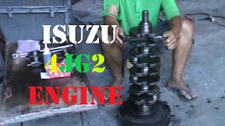 ISUZU 4JG2 ENGINE REPAIR