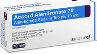 Alendronate Binosto, Fosamax  to treat osteoporosis caused by menopause, steroid use, or gonadal fai