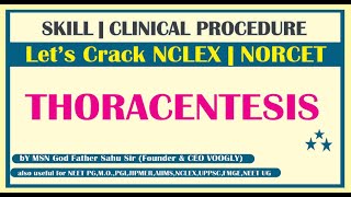 THORACENTESIS | AIIMS | NCLEX | NORCET