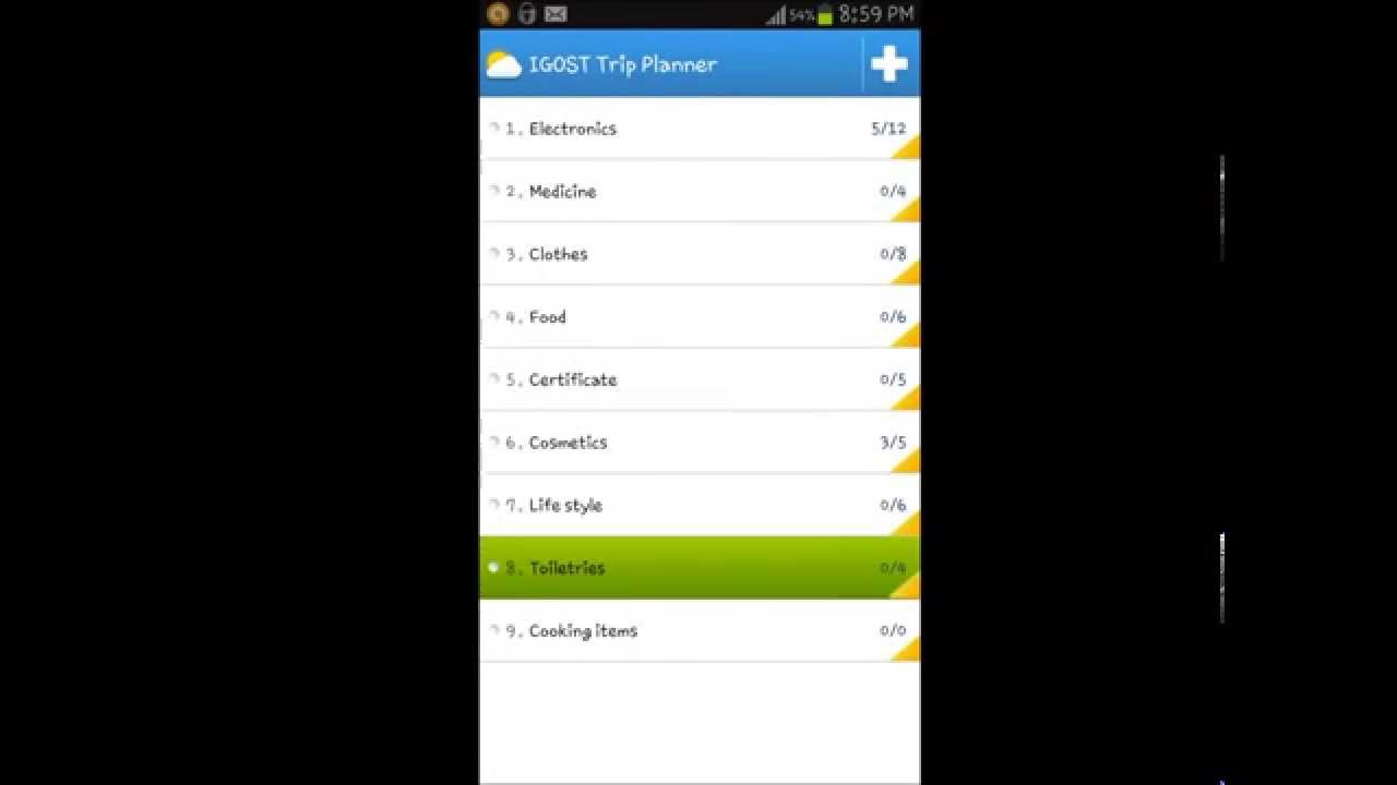 IGOST Trip Planner free android app - YouTube