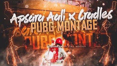 Apsara Aali X Cradles | PUBG MONTAGE | SAMSUNG,A3,A5,A6,A7,J2,J5,J7,S5,S6,S7,59,A10,A20,A30,A50,A70