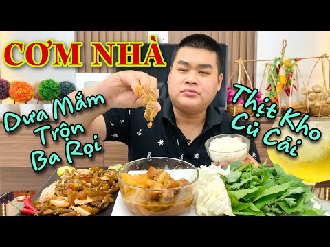 Video Cơm Cây Nhà Lá Vườn Với Món Thịt Kho Củ Cải Và Dưa Mắm... - youtube