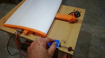 Mini Talon VTOL Conversion: Tilt system test