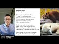 英语朗读技巧教学 不想冬眠的熊 Hard To Bear By Tudor Jenks 英语朗读技巧教学 不想冬眠的熊 Hard To Bear By Tudor Jenks