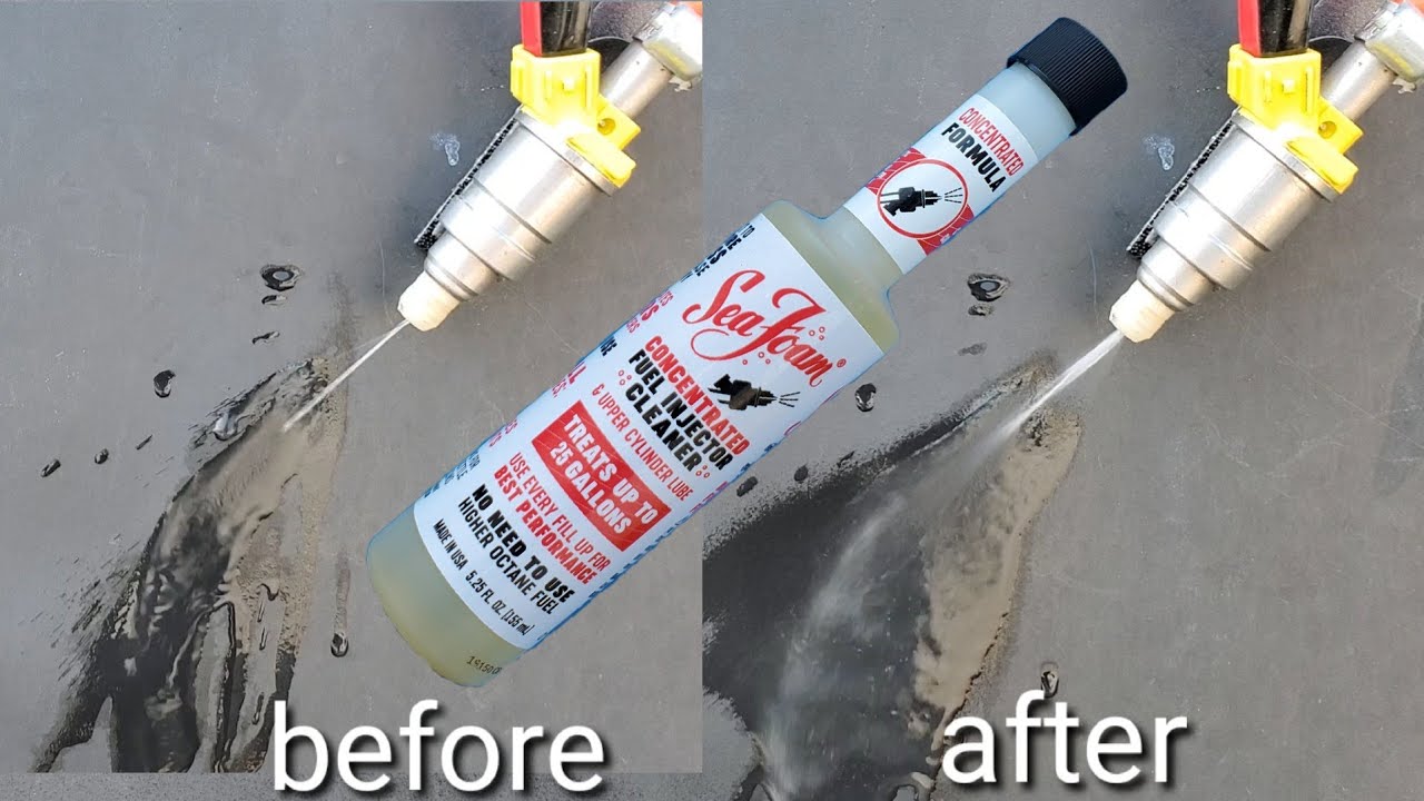 seafoam fuel injector cleaner! - YouTube