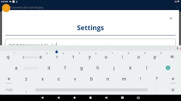 Dynamic QR Code Display App and OCR & Screen Reader App Setting | Screen Reader & QR Code Setup