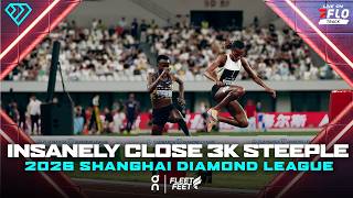 Chemutai and Cherotich! Insanely Close 3k Steeple Finish | 2026 Shanghai Diamond League Race Video