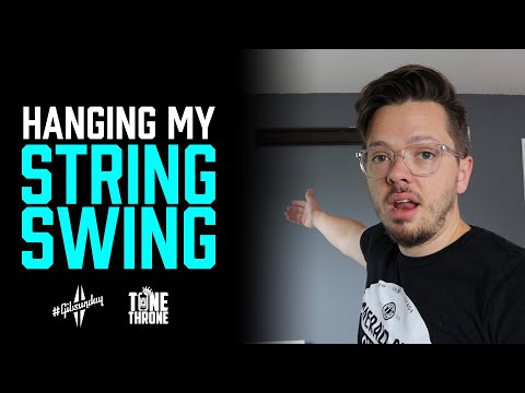 My New String Swing (and how I hung it up)!
