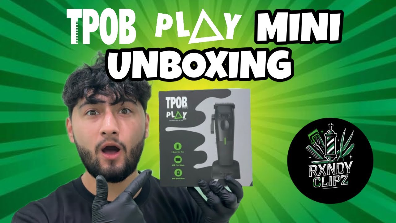 TPOB Mini Play Unboxing | Clipper, Charging Dock and Guards