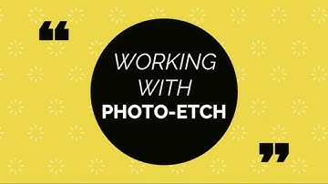 Tips Tutorial Working with Photo-etch How to Guide for Beginners.