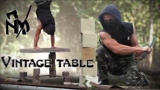 How to dounusual table. Оригинальный стол, как сделать стол.