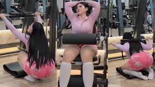 Legging Olah Raga Cantik Gym Wanita Fokus Outfit