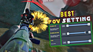 Best FOV Settings in codmobile BR 🔥 IQ00 Z3 Codm br 🔥