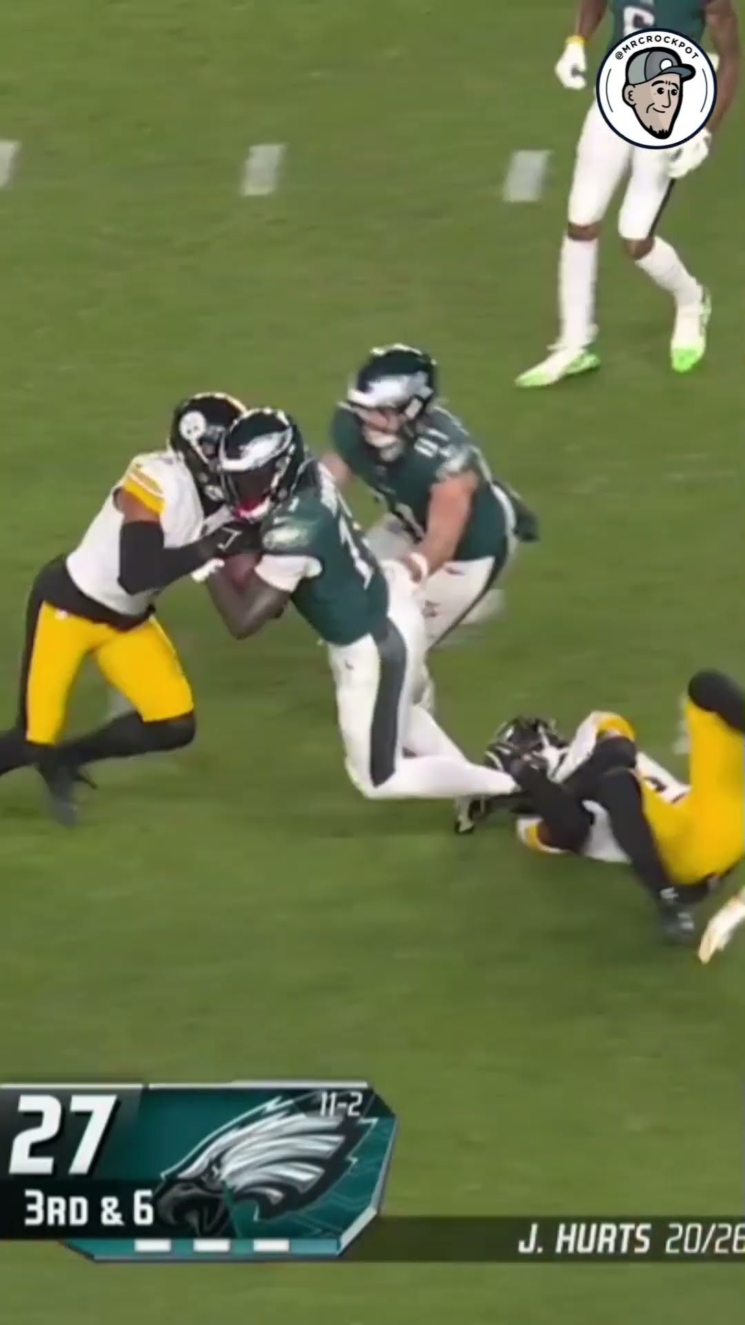 Jalen Hurts with a STATEMENT PERFORMANCE vs Pittsburgh ?? BEST PLAYS ? Eagles vs Steelers Highlights