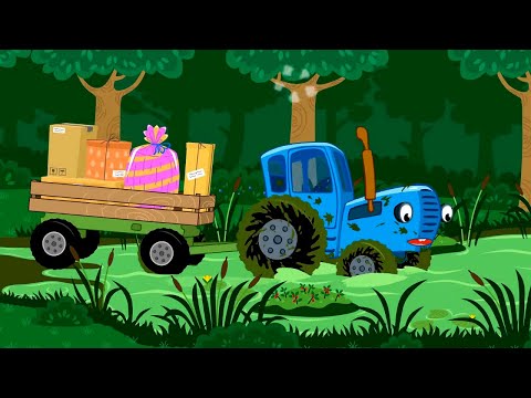 Видео: Почтальон!  -  песенка  от Синего трактора и Котэ  - песенки для детей!