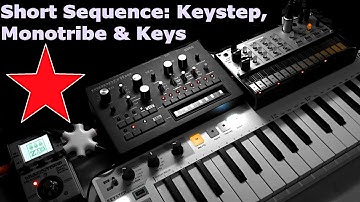 Korg Monotribe, Volca Keys, Arturia Keystep Sequencing & Zoom MS-70CDR Effects Pedal (Short)