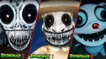 Trailers Comparison - Zoonomaly Chapter 1 Vs Chapter 2 Chapter 3